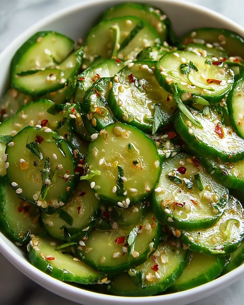 Asian Cucumber Salad Recipe - Recipe Image