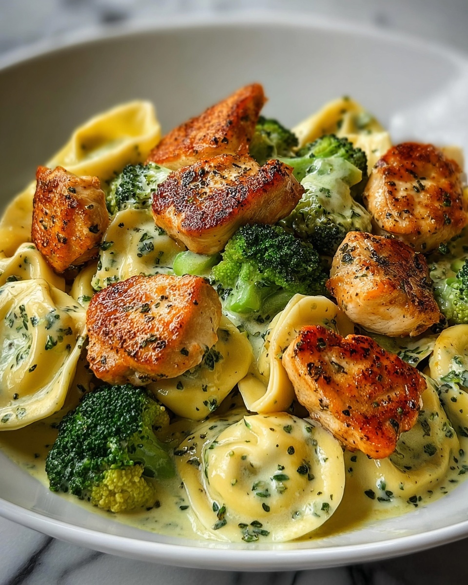 Garlic Parmesan Chicken Tortellini Recipe - Recipe Image