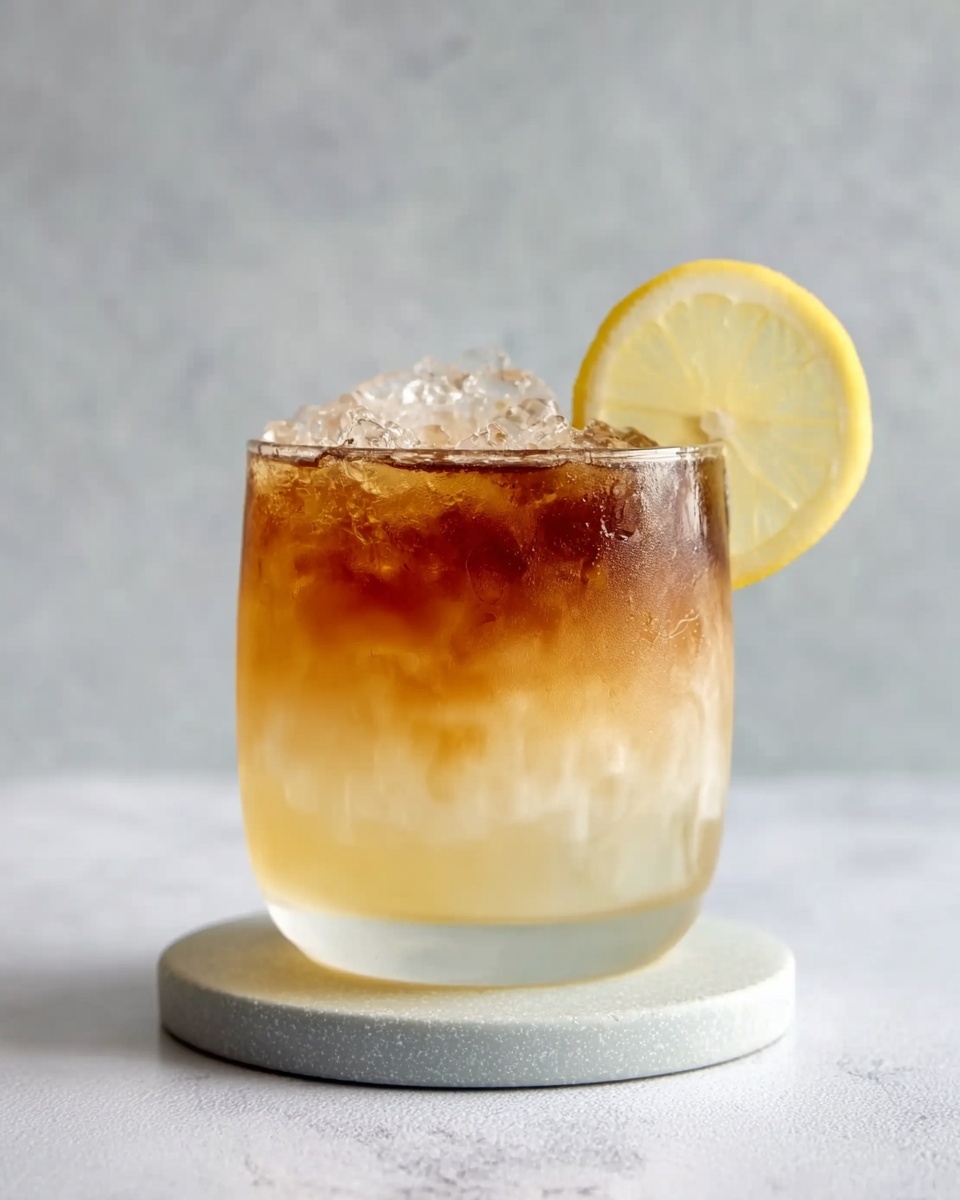 Lemon Vanilla Black Tea Iced Tea Recipe - Recipe Image