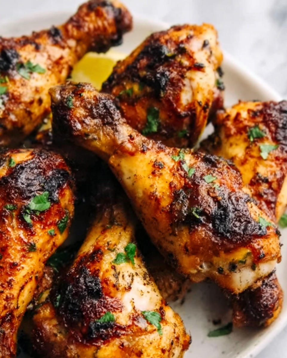 Baked Chicken Wings with Barbecue Sauce Recipe - Recipe Image