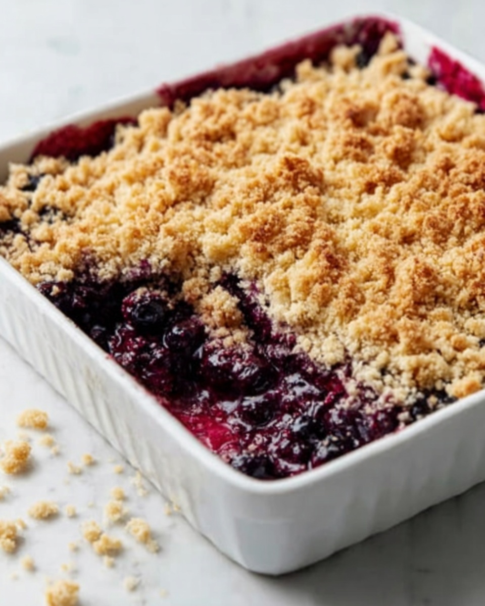 Blueberry Crisp Recipe - Recipe Image