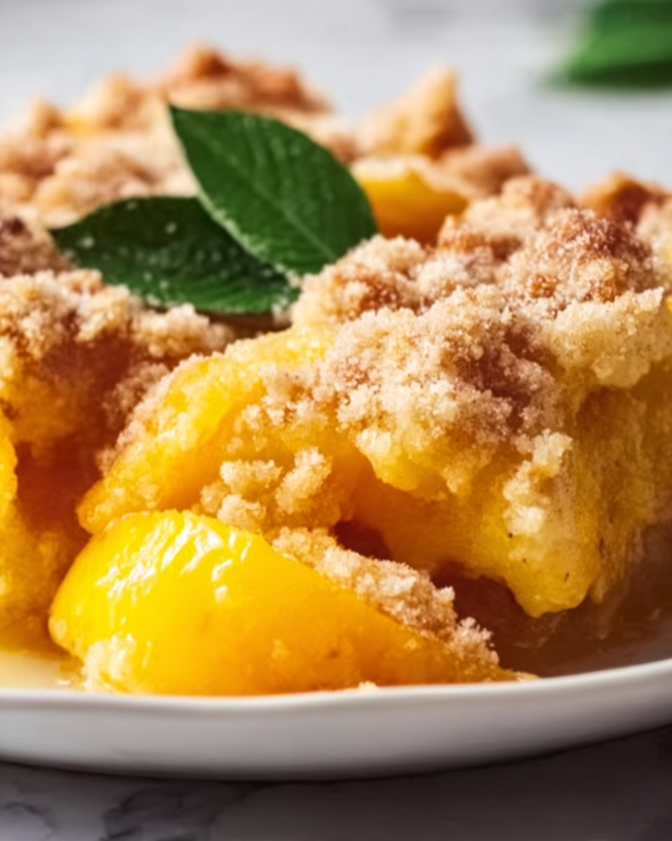 Peach Dump Cake Recipe - Recipe Image