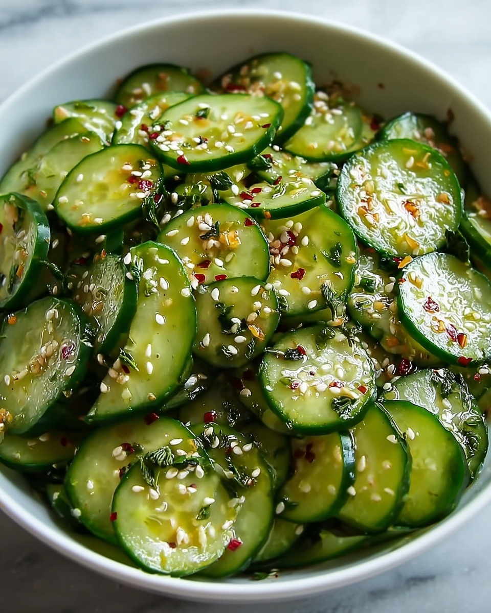 Asian Cucumber Salad Recipe - Recipe Image