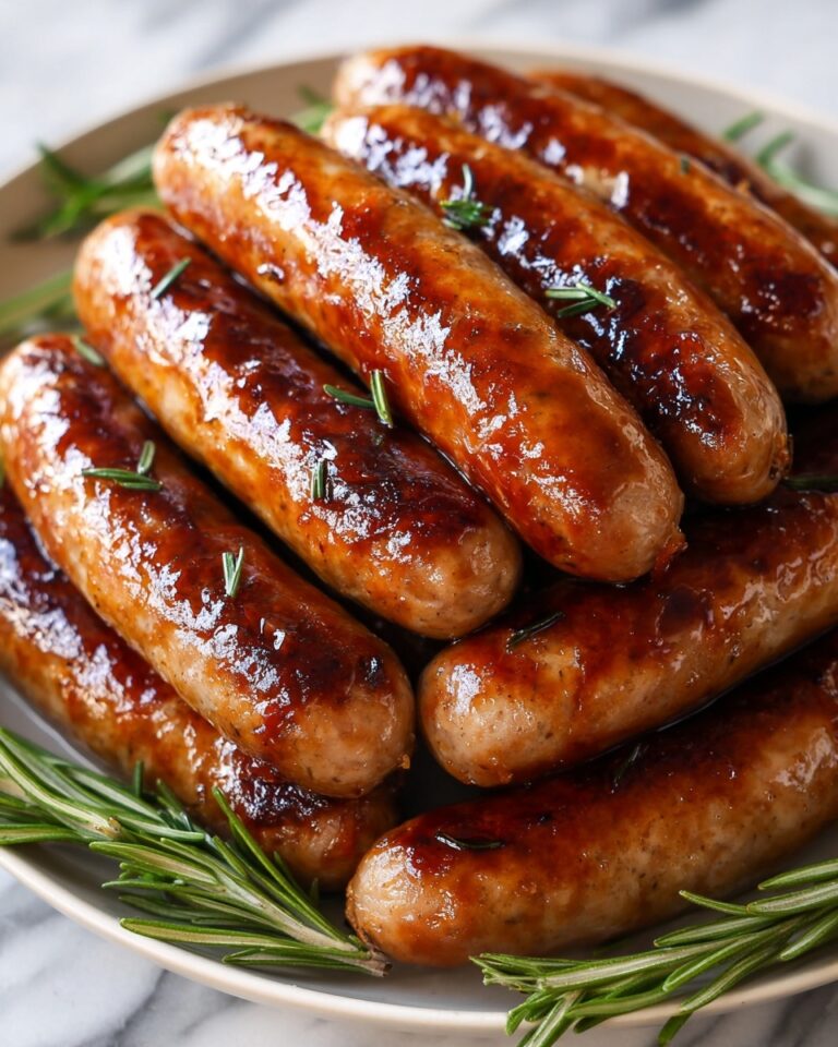Maple and Rosemary Breakfast Sausage Recipe