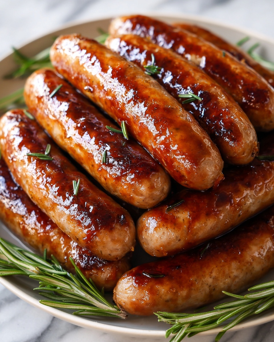 Maple and Rosemary Breakfast Sausage Recipe - Recipe Image