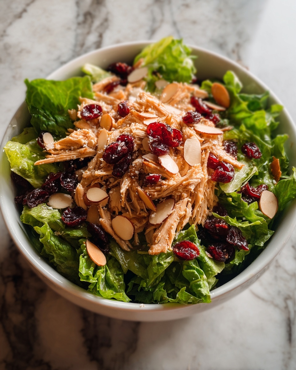 Asian Chicken Cranberry Salad Recipe - Recipe Image