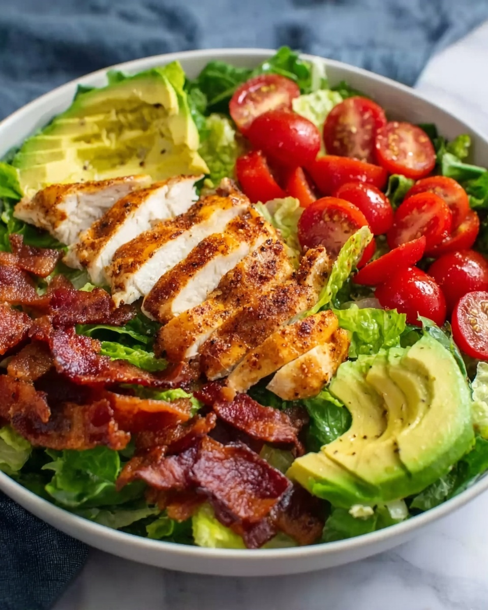 BLT Chicken Salad with Avocado Recipe - Recipe Image