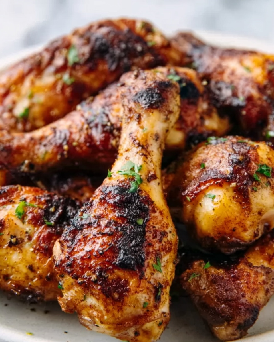 Baked Chicken Wings with Barbecue Sauce Recipe - Recipe Image