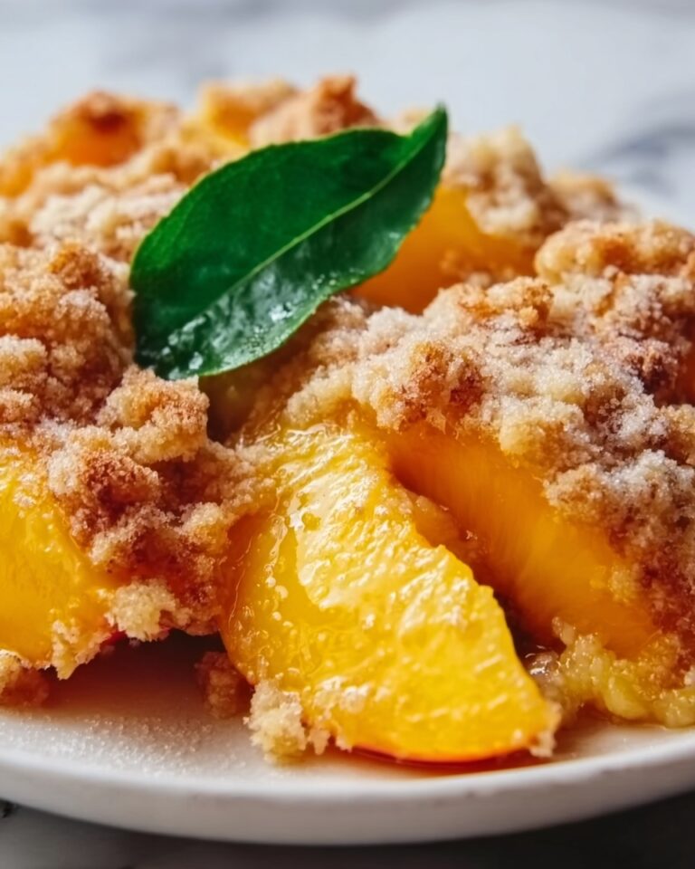 Peach Dump Cake Recipe