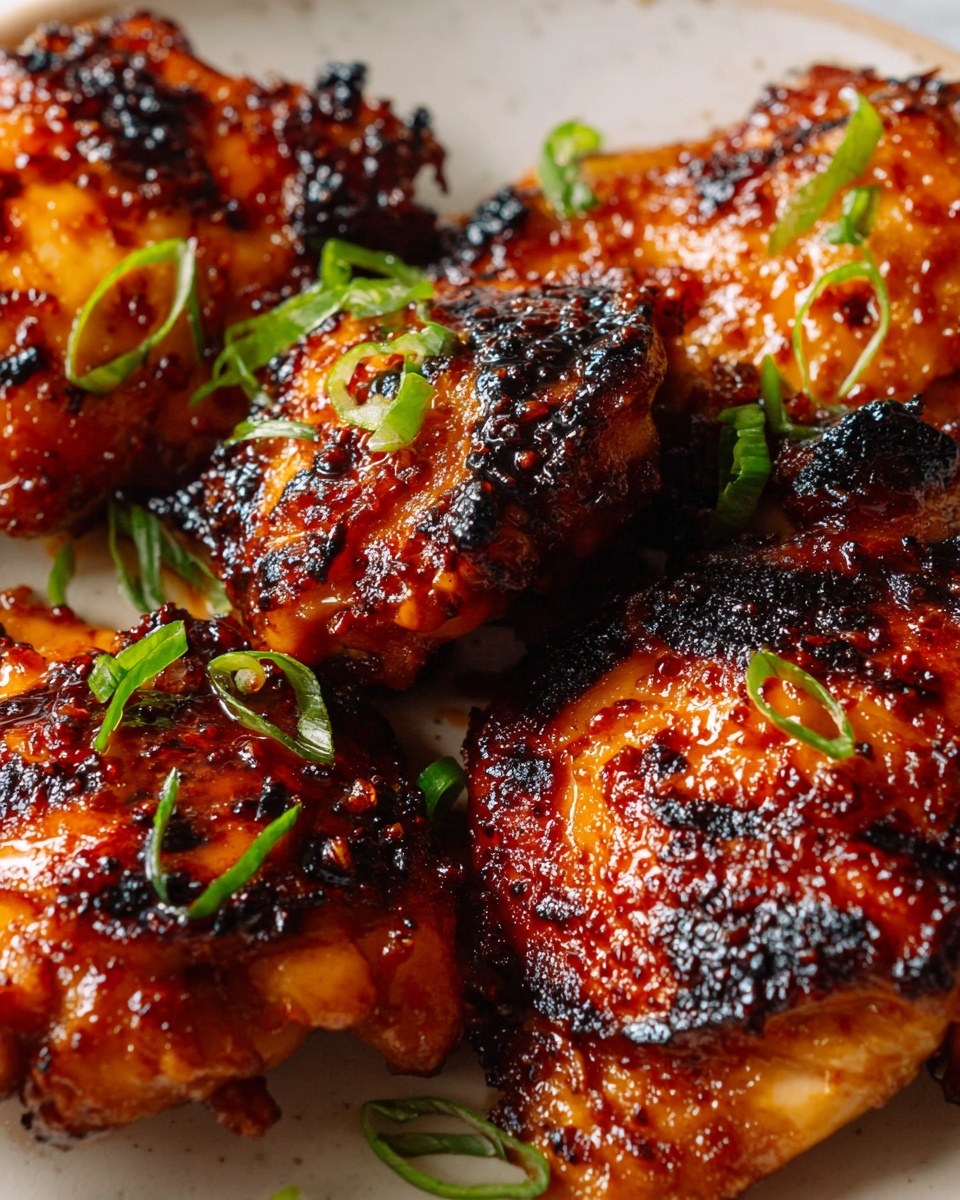 Sticky Sweet Chili Chicken Thighs Recipe - Recipe Image