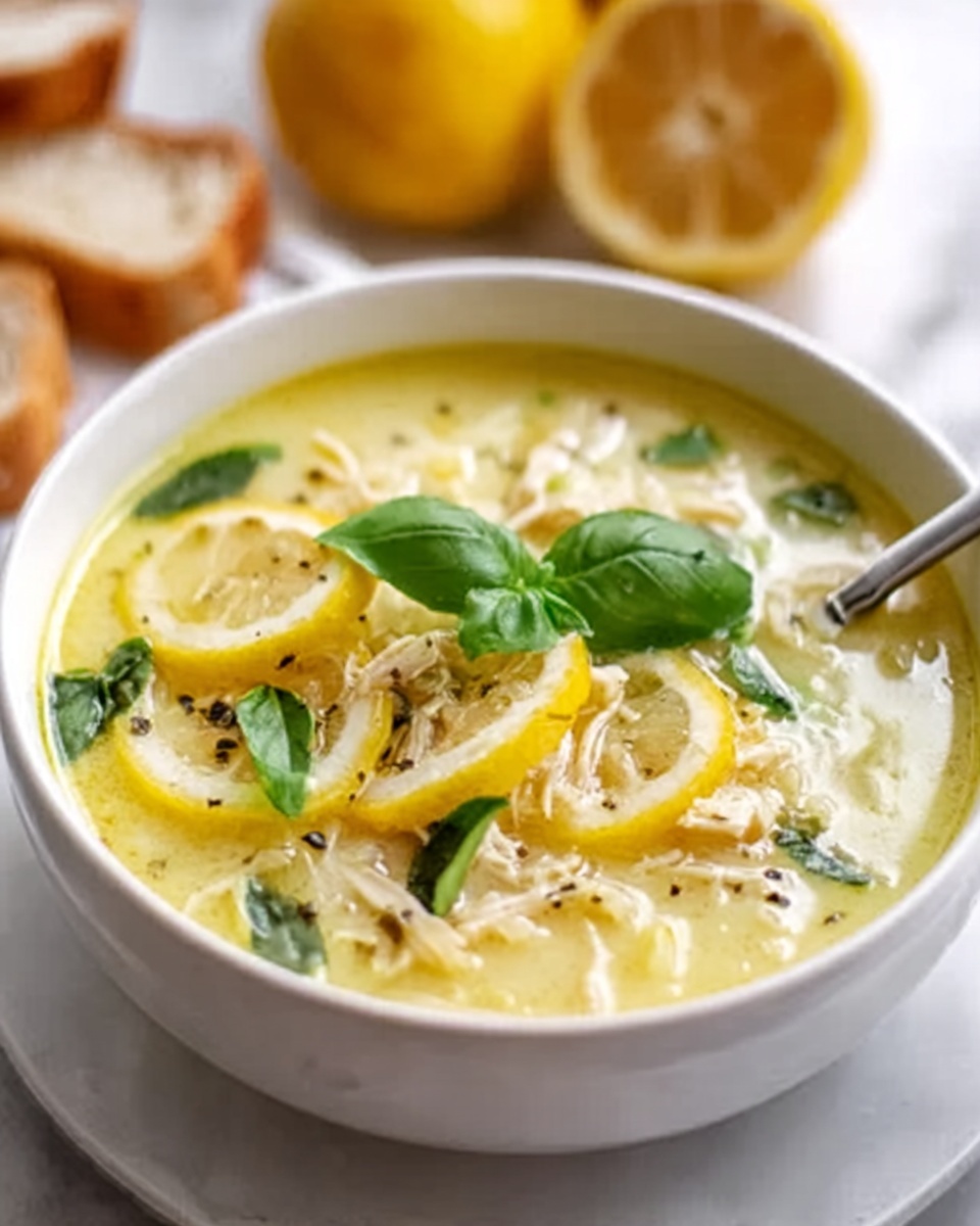 Lemon Orzo Soup Recipe for Comfort Recipe - Recipe Image