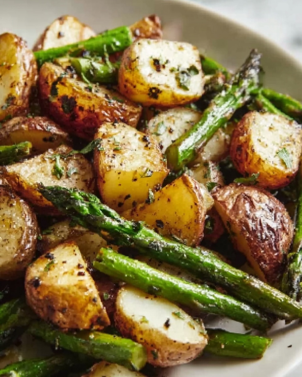 Roasted Asparagus and Potatoes Recipe - Recipe Image