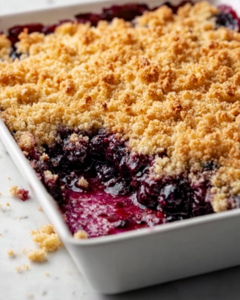 Blueberry Crisp Recipe