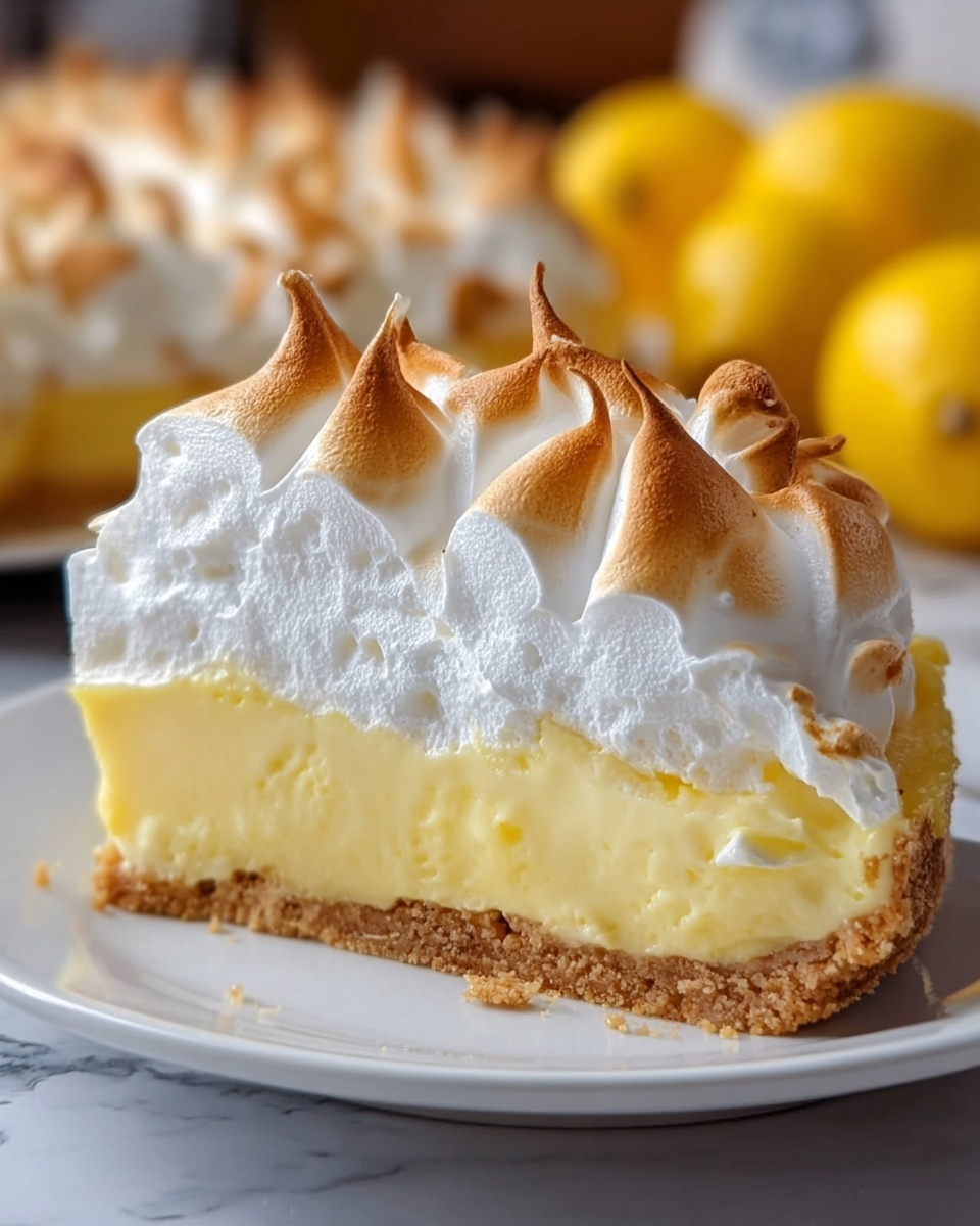 Lemon Meringue Cheesecake Recipe - Recipe Image