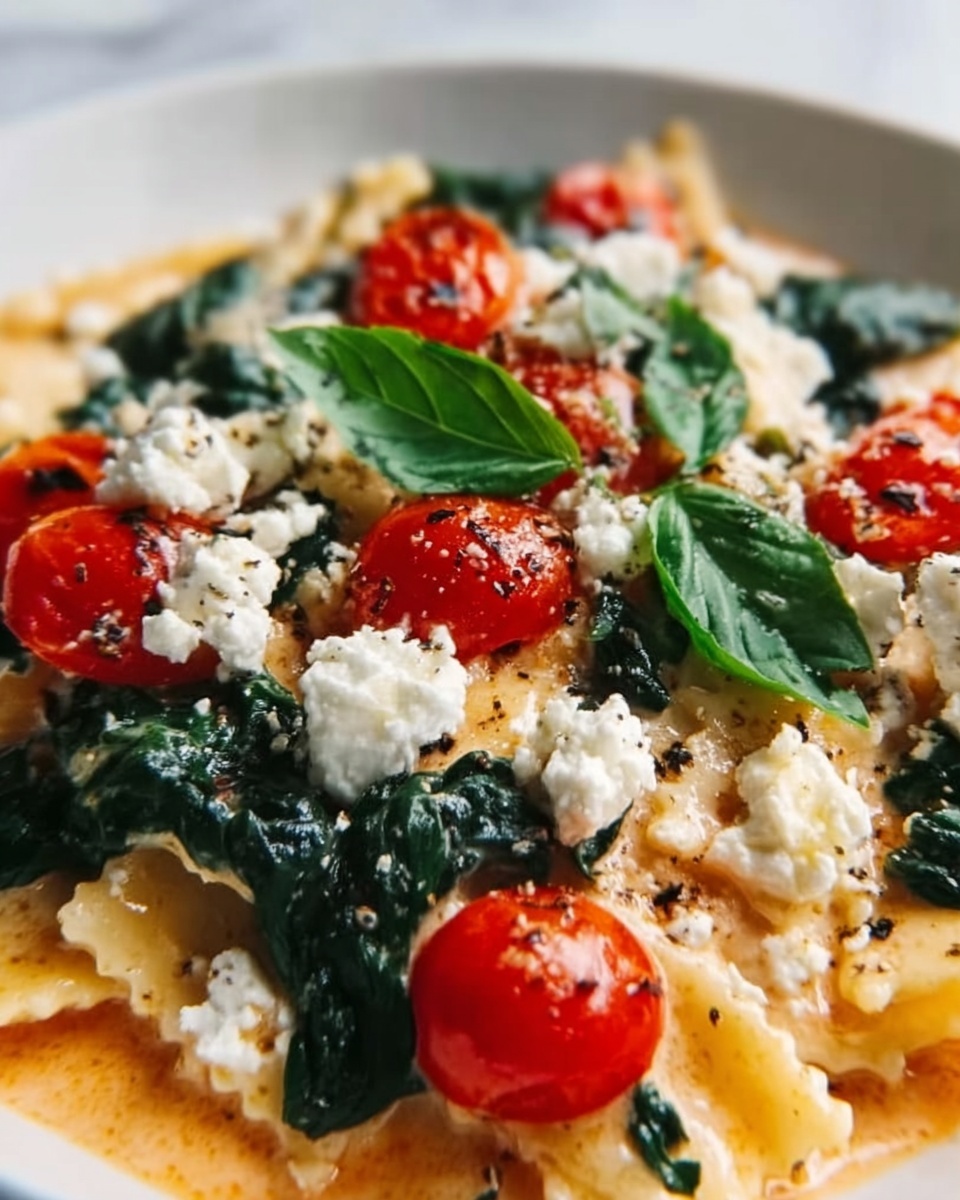 Oven-Roasted Feta and Cherry Tomato Pasta Recipe - Recipe Image