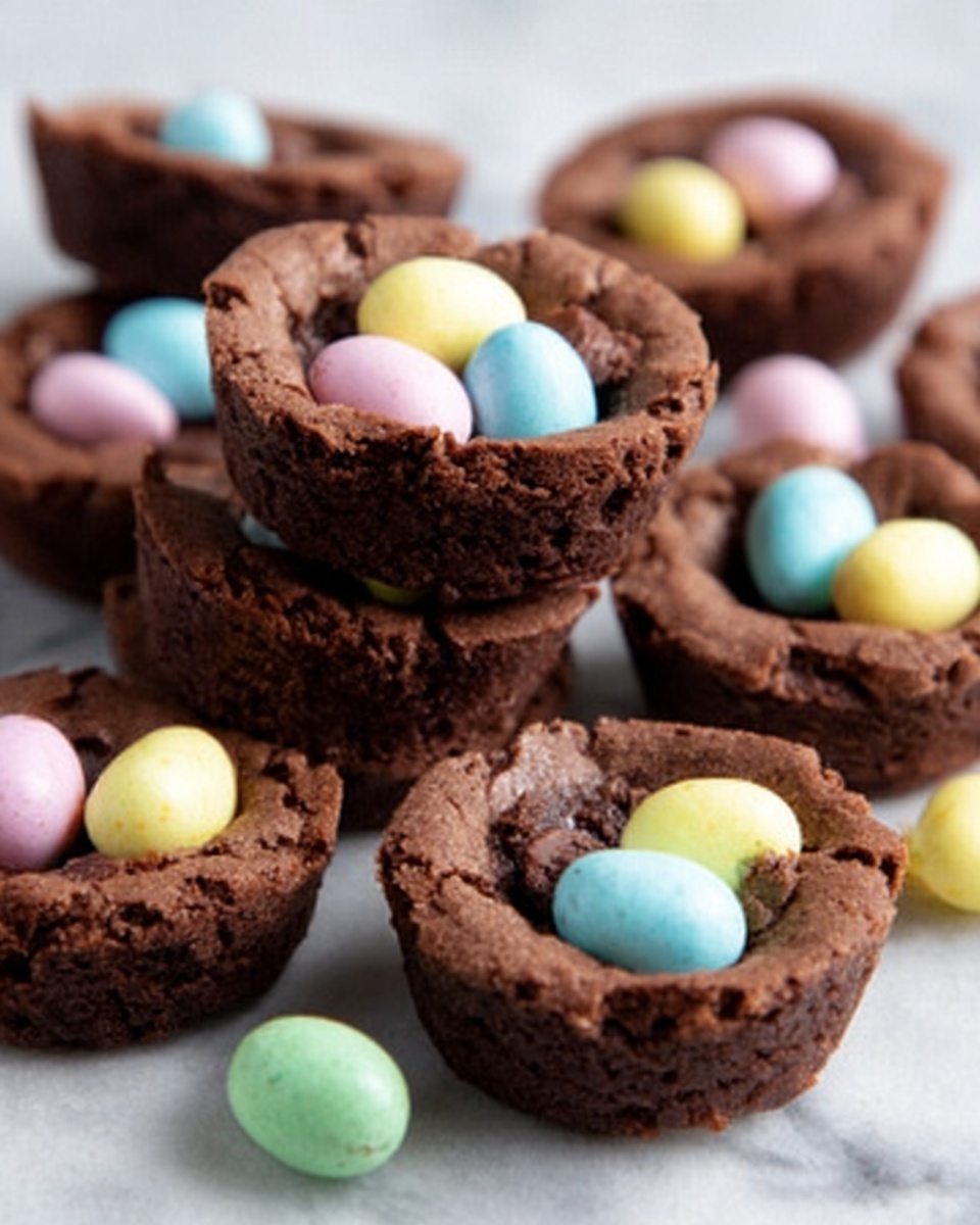 Mini Egg Brownie Bites Recipe - Recipe Image