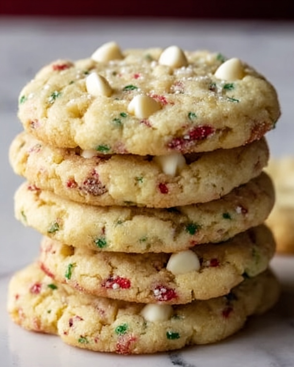 Cake Mix Christmas Cookies Recipe - Recipe Image