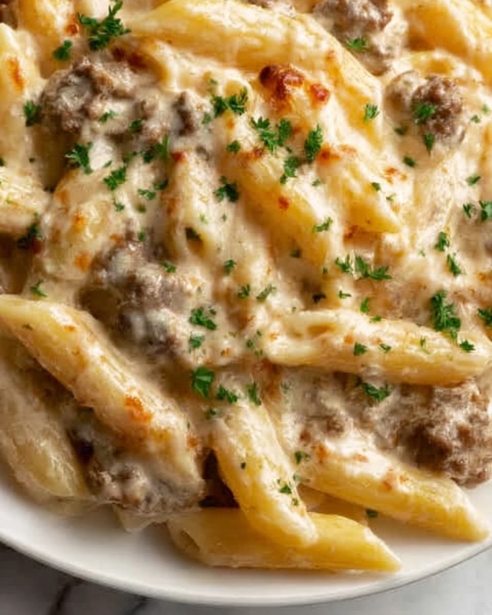 Creamy Rotel Pasta Bake Recipe - Recipe Image