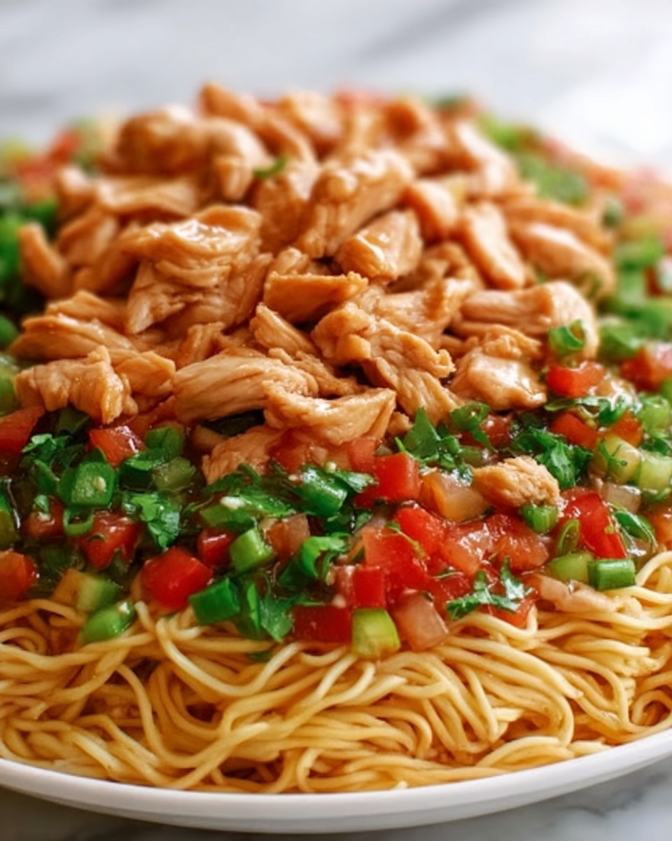 Chicken Spaghetti Lo Mein Recipe - Recipe Image