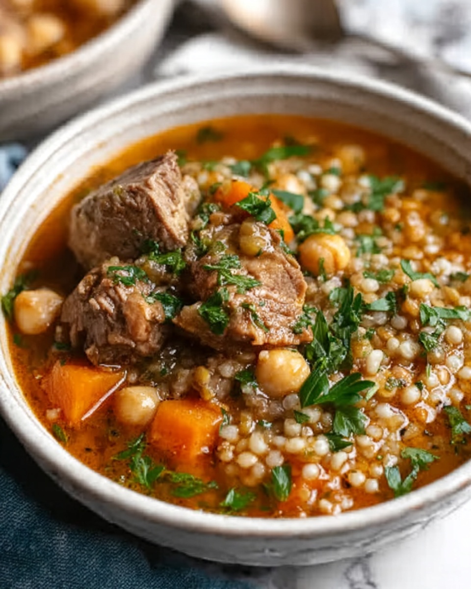 Hearty Beef Barley Soup Recipe - Recipe Image
