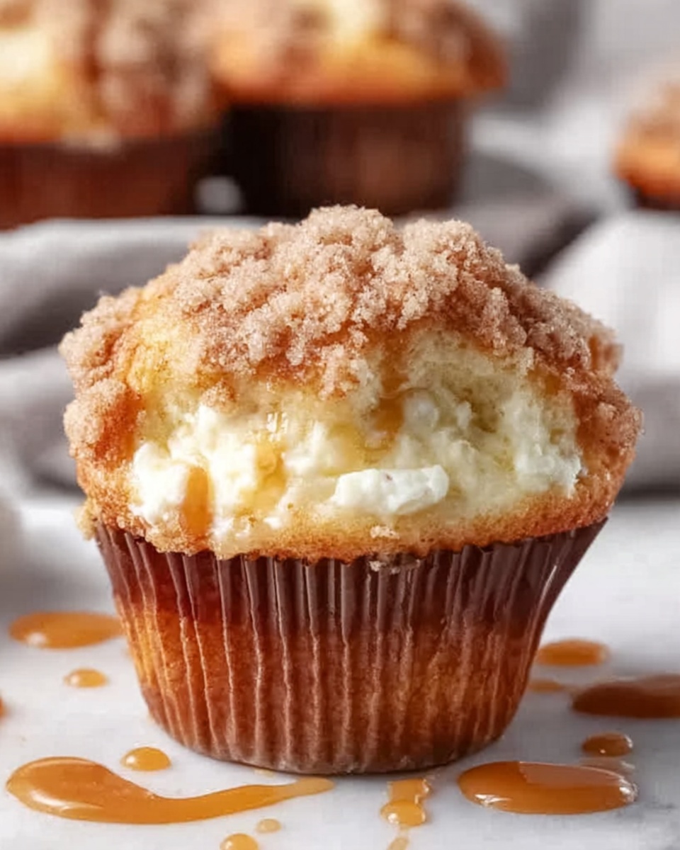 Gooey Cinnamon Cream Cheese Muffins Recipe - Recipe Image
