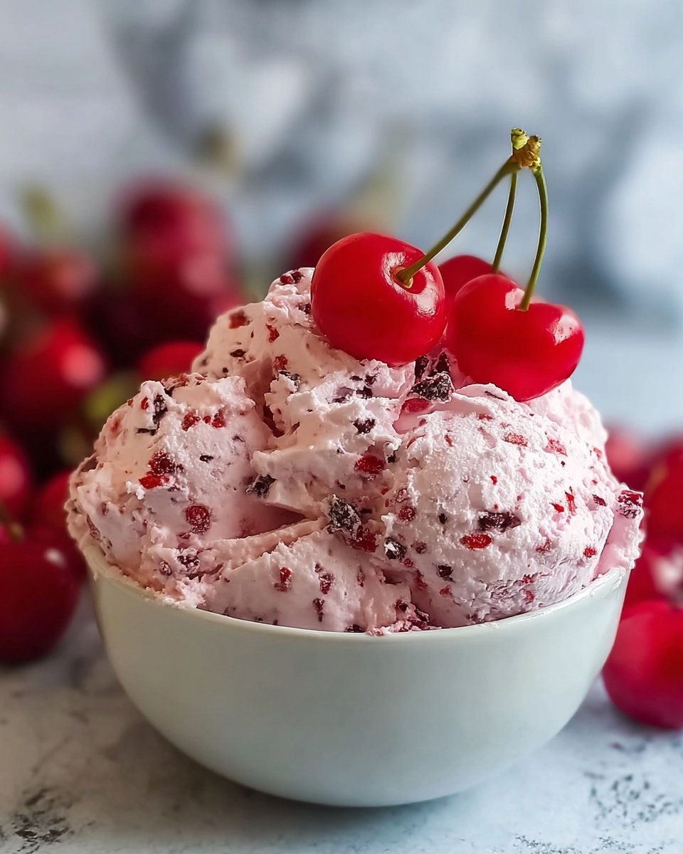 Cherry Cheesecake Fluff Recipe - Recipe Image