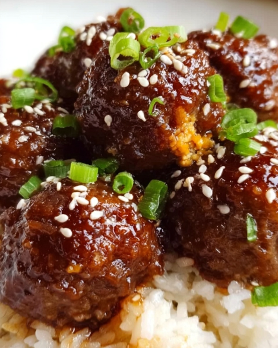 Korean Bulgogi Meatballs Recipe - Recipe Image