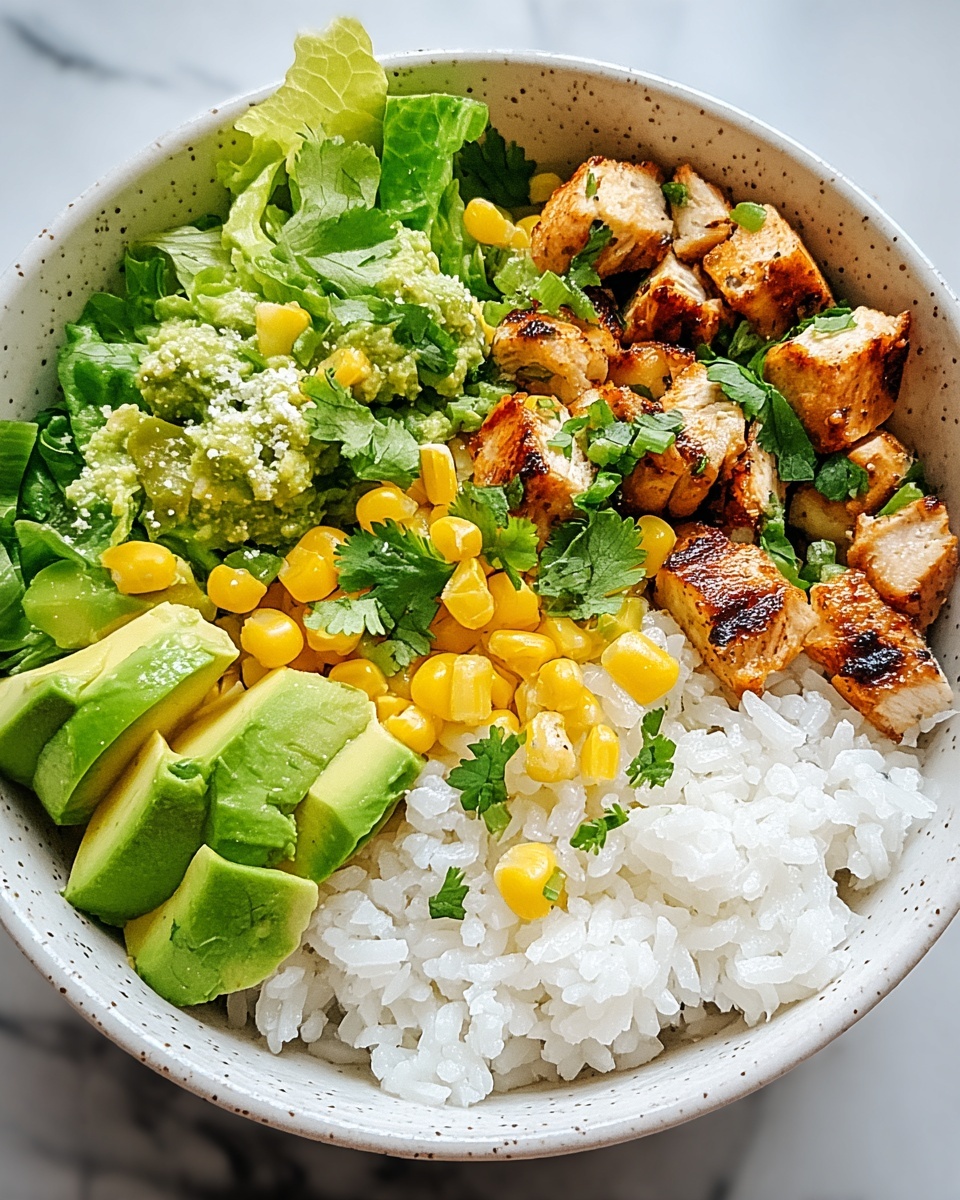 Street Corn Chicken Rice Bowl Recipe - Recipe Image