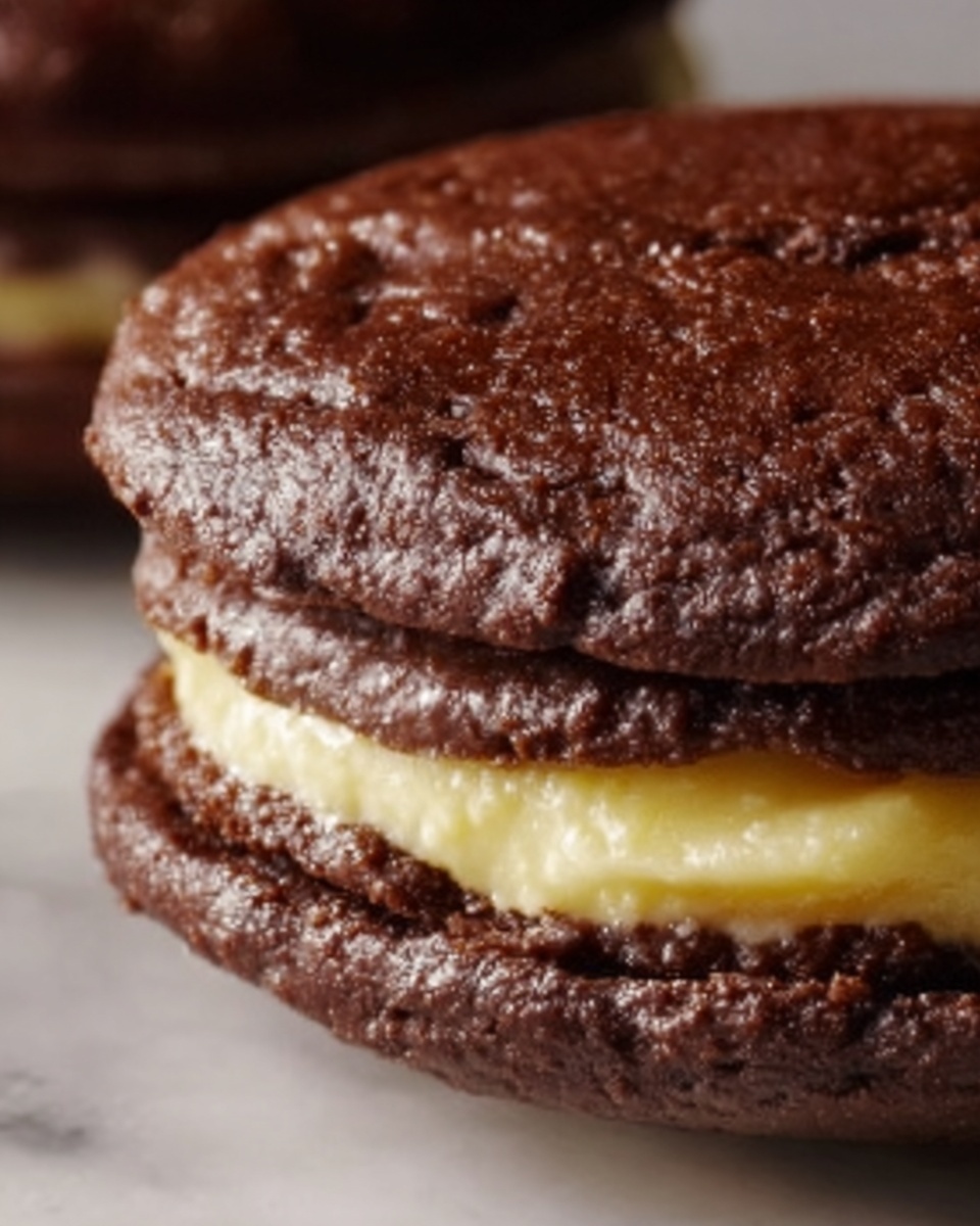 German Chocolate Whoopie Pies Recipe - Recipe Image