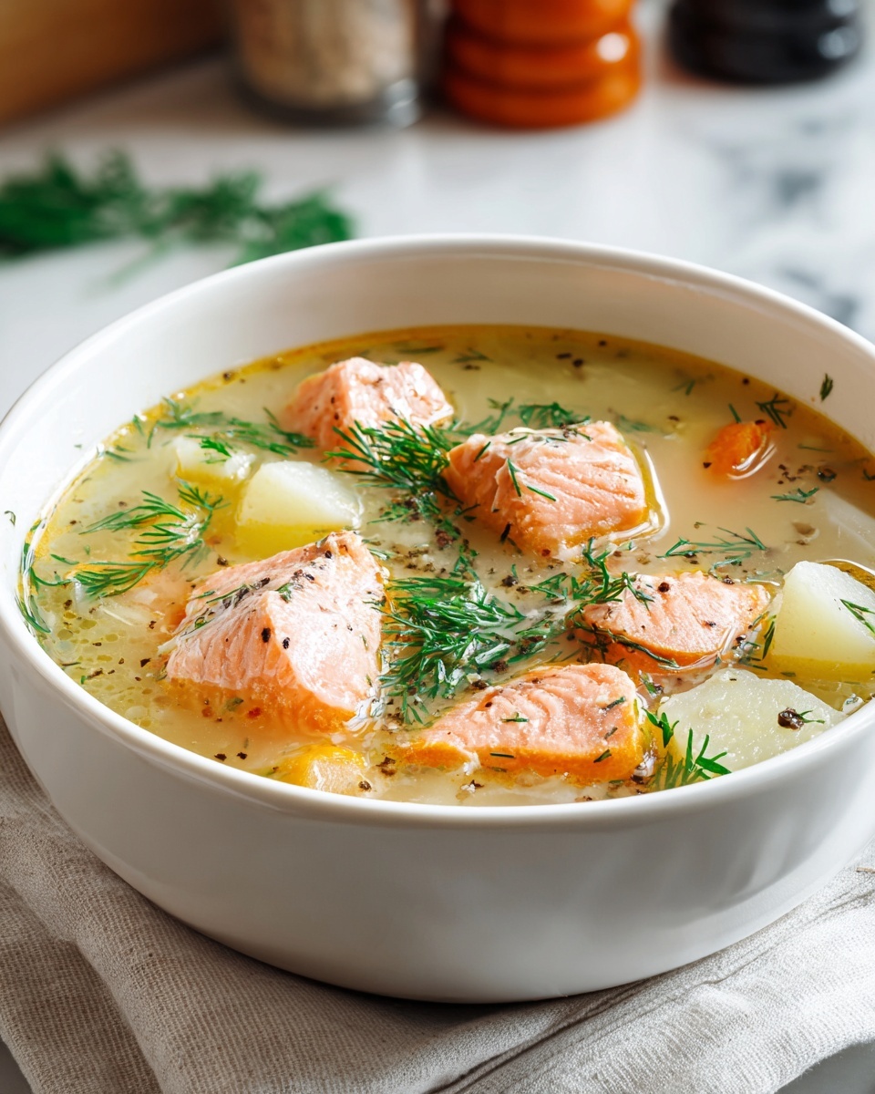 Finnish Salmon Soup Recipe - Recipe Image