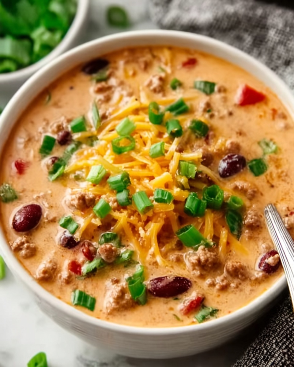 Easy Creamy Taco Soup Recipe - Recipe Image