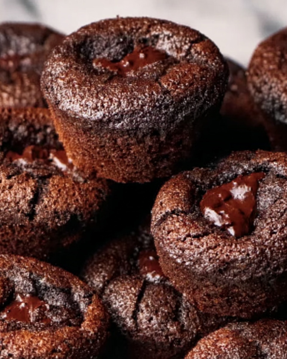 Fudgy Espresso Brownie Bites Recipe - Recipe Image