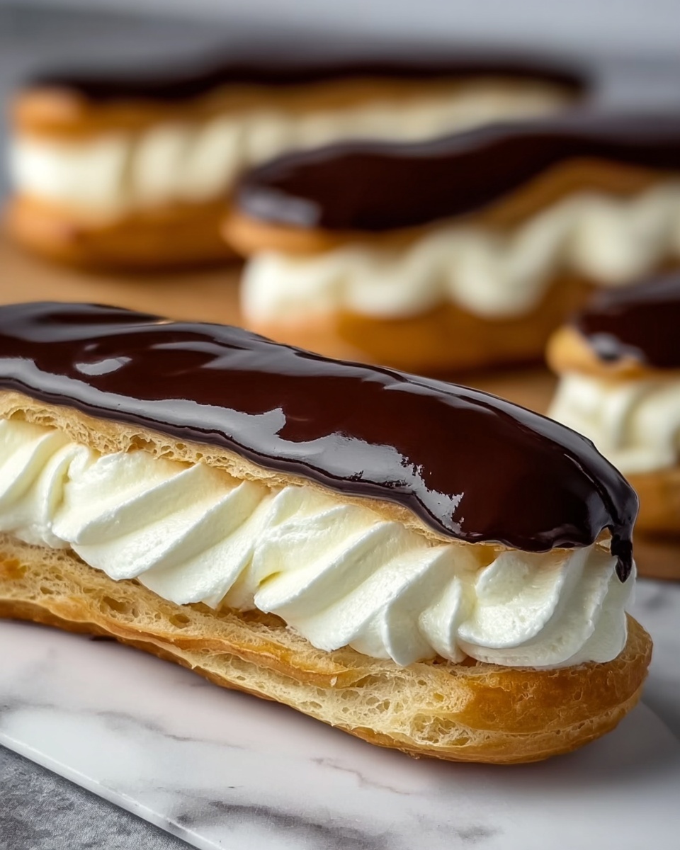 Homemade Éclairs Recipe - Recipe Image
