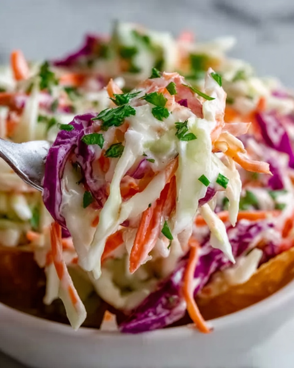 Creamy Ranch Slaw Cups Recipe - Recipe Image