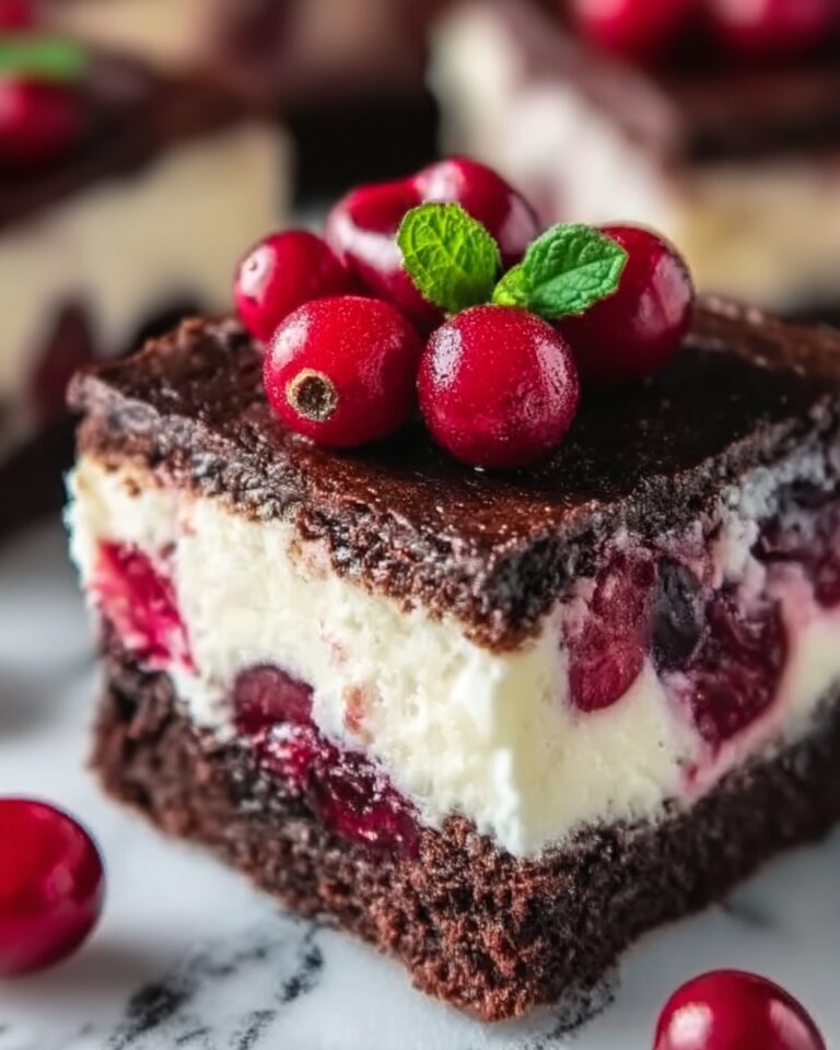 Cherry Cheesecake Brownies Recipe