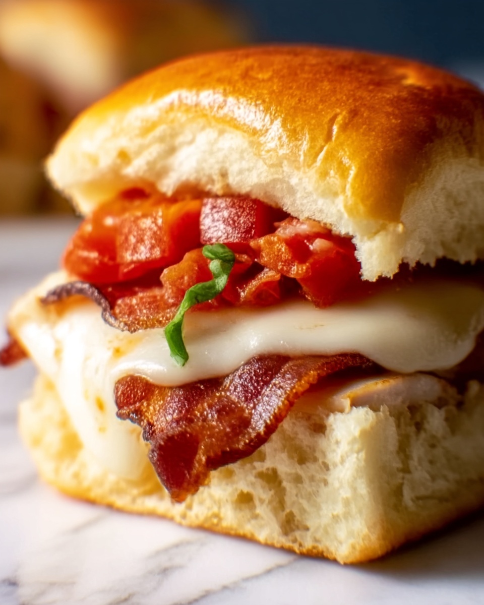 Kentucky Hot Brown Sliders Recipe - Recipe Image