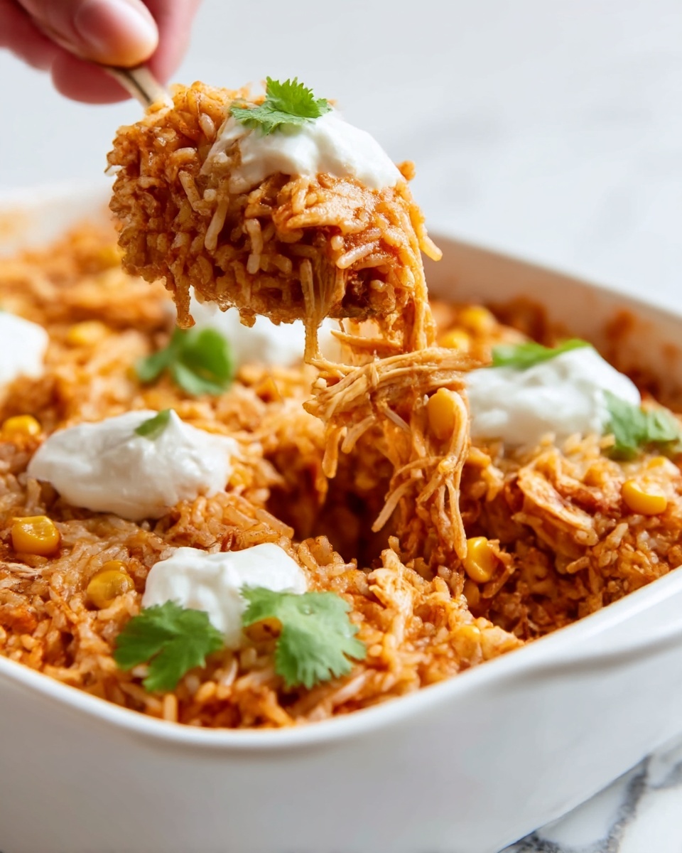 Chicken Enchilada Rice Casserole Recipe - Recipe Image