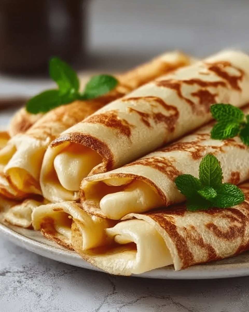 Easy Homemade Crepes Recipe - Recipe Image