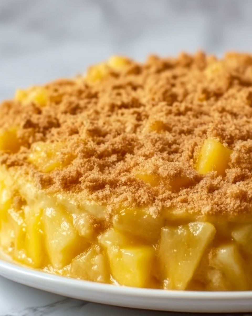 Southern Pineapple Casserole Recipe - Recipe Image