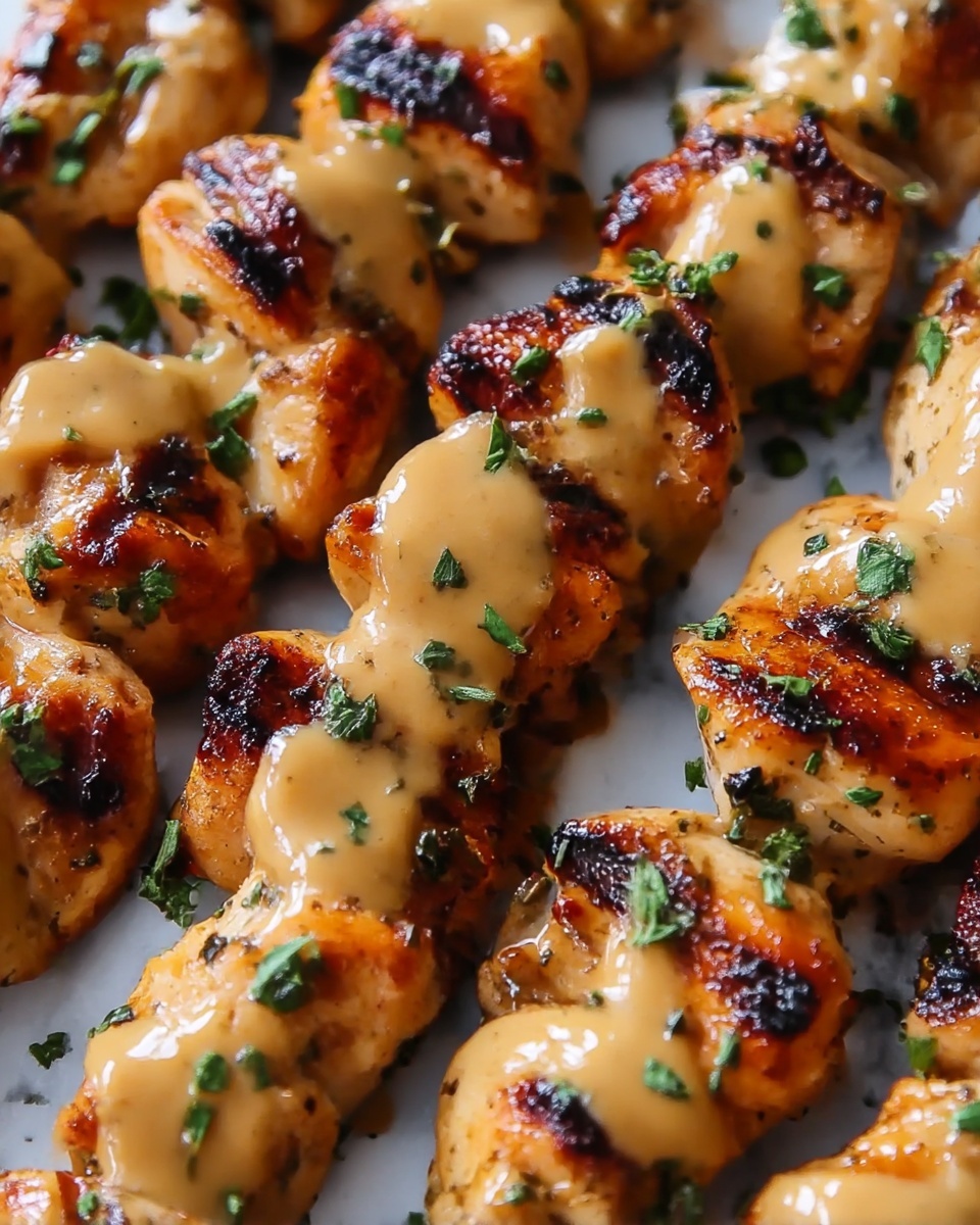 Bang Bang Chicken Skewers Recipe - Recipe Image