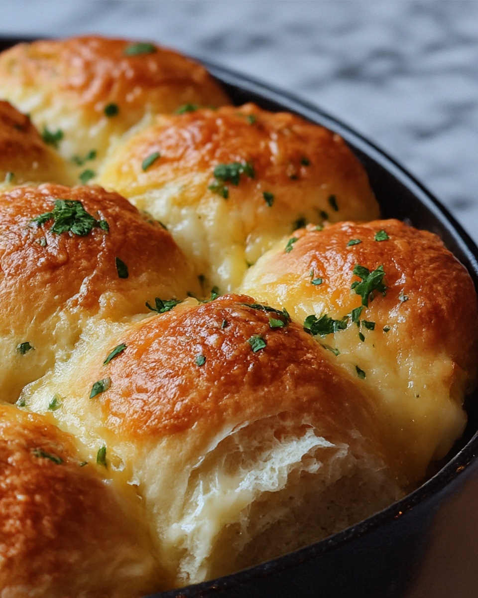 Cheesy Garlic Pull-Apart Bread Recipe - Recipe Image