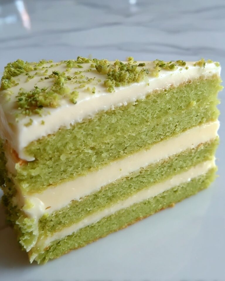 Green Cake (Lime Cake): Vibrant and Moist Recipe