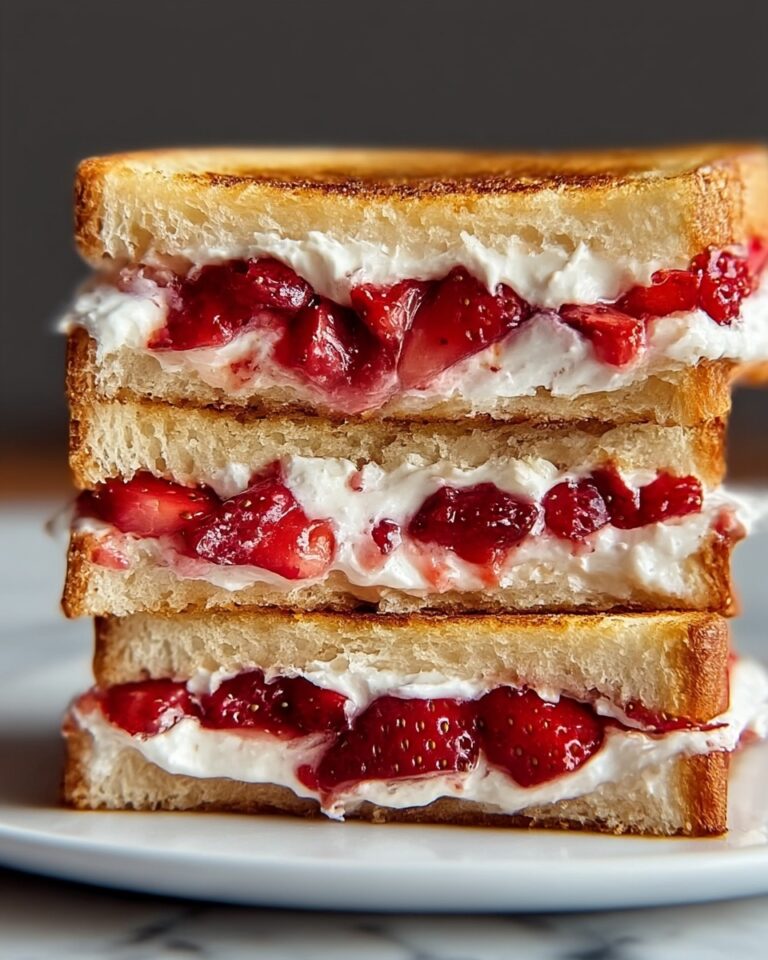 Fried Strawberry Cheesecake Sandwiches: Decadent Dessert Recipe