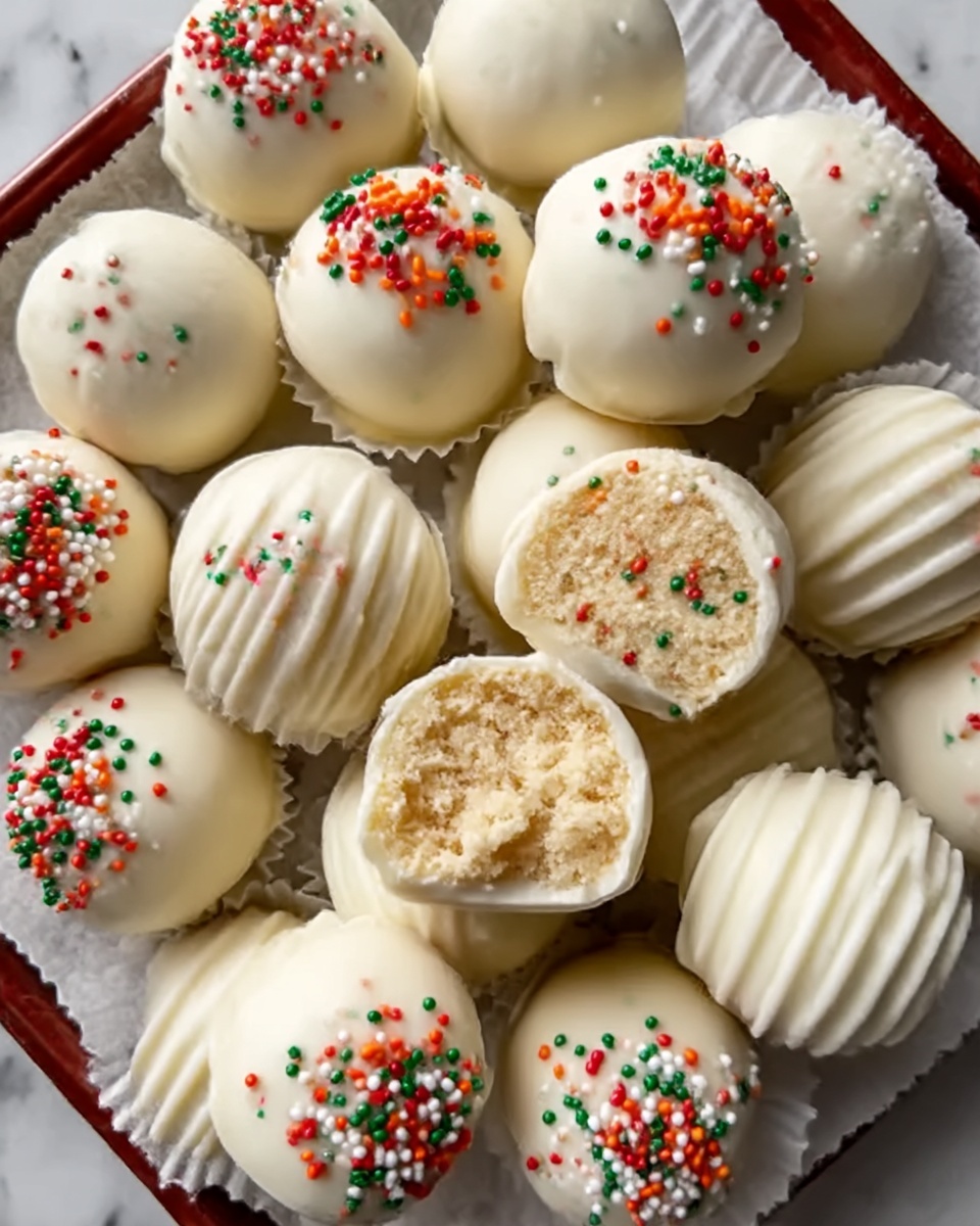 Sugar Cookie Truffles Recipe - Recipe Image