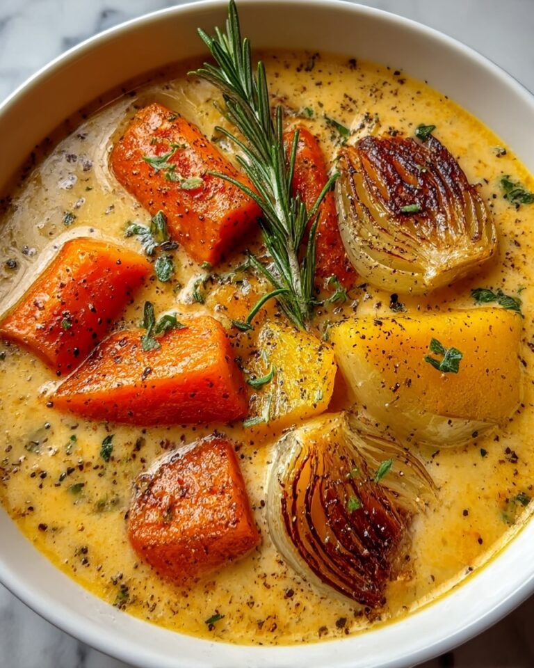 Roasted Winter Vegetable Soup Recipe