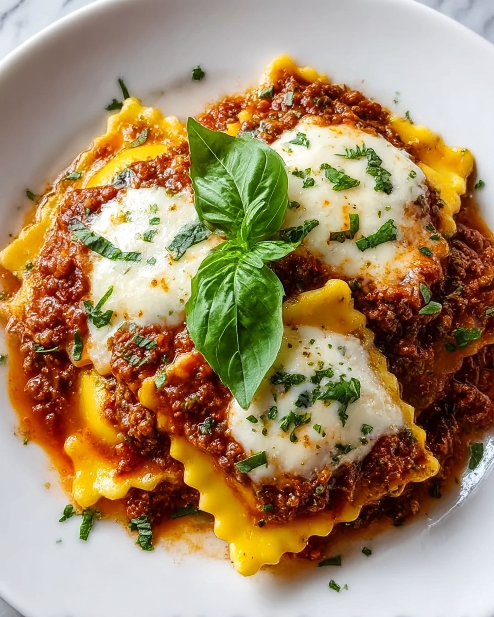 Savory Italian Baked Lasagna Soup Recipe - Recipe Image