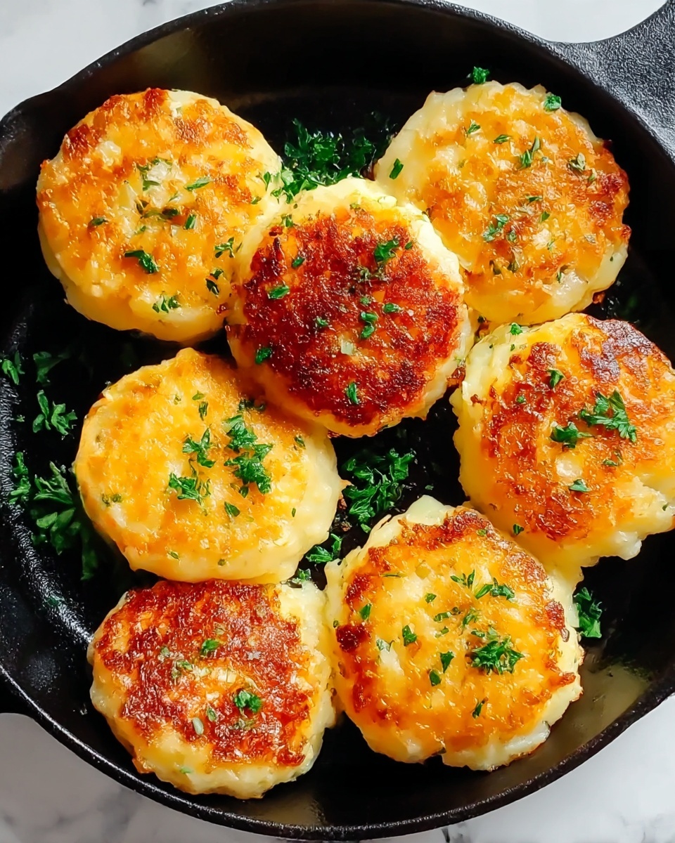 Cheesy Mashed Potato Puffs Recipe - Recipe Image