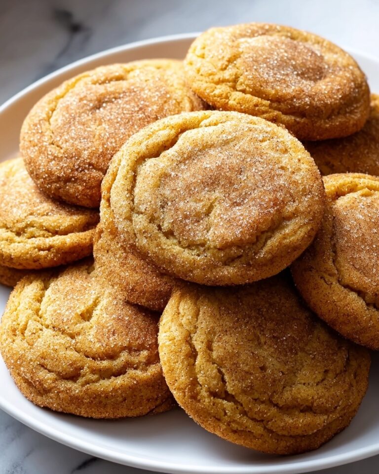 Chewy Pumpkin Snickerdoodle Cookies Recipe