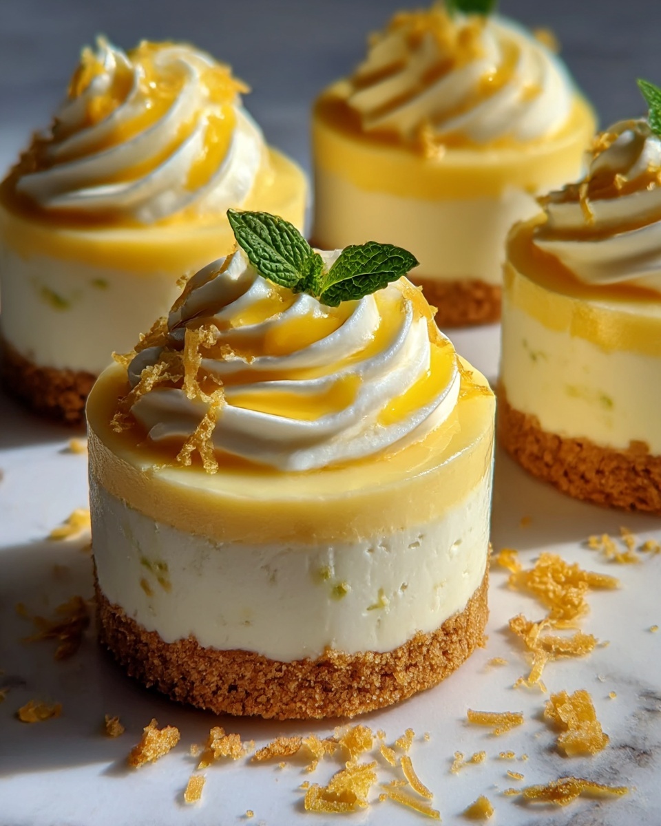 Mini Pineapple Condensed Coconut Milk Cheesecakes Recipe - Recipe Image