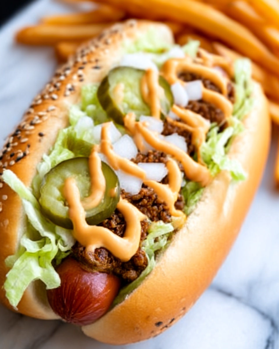 Big Mac Hot Dogs Recipe - Recipe Image